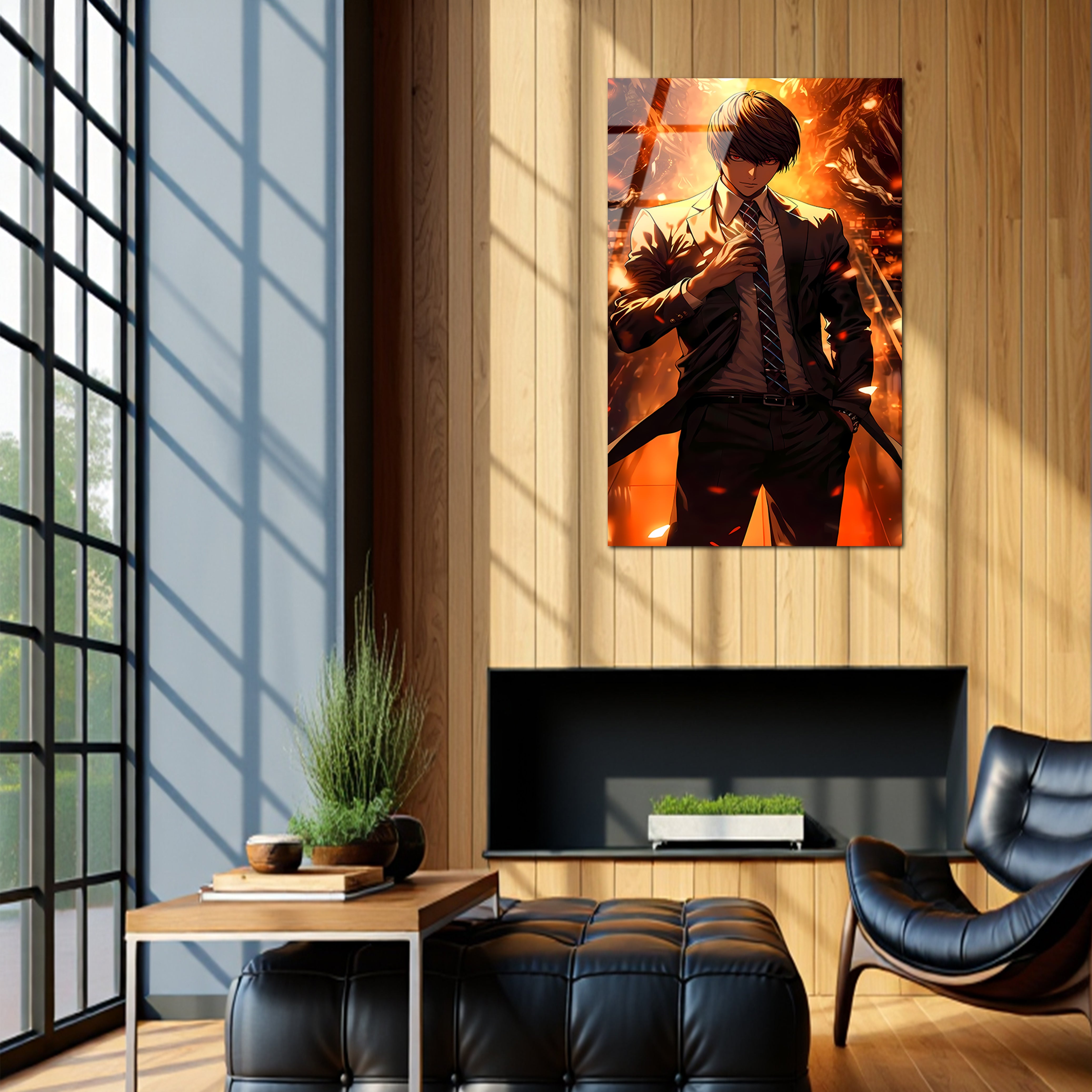 Light Yagami: Kira’s Judgment | Premium HD Metal Wall Art