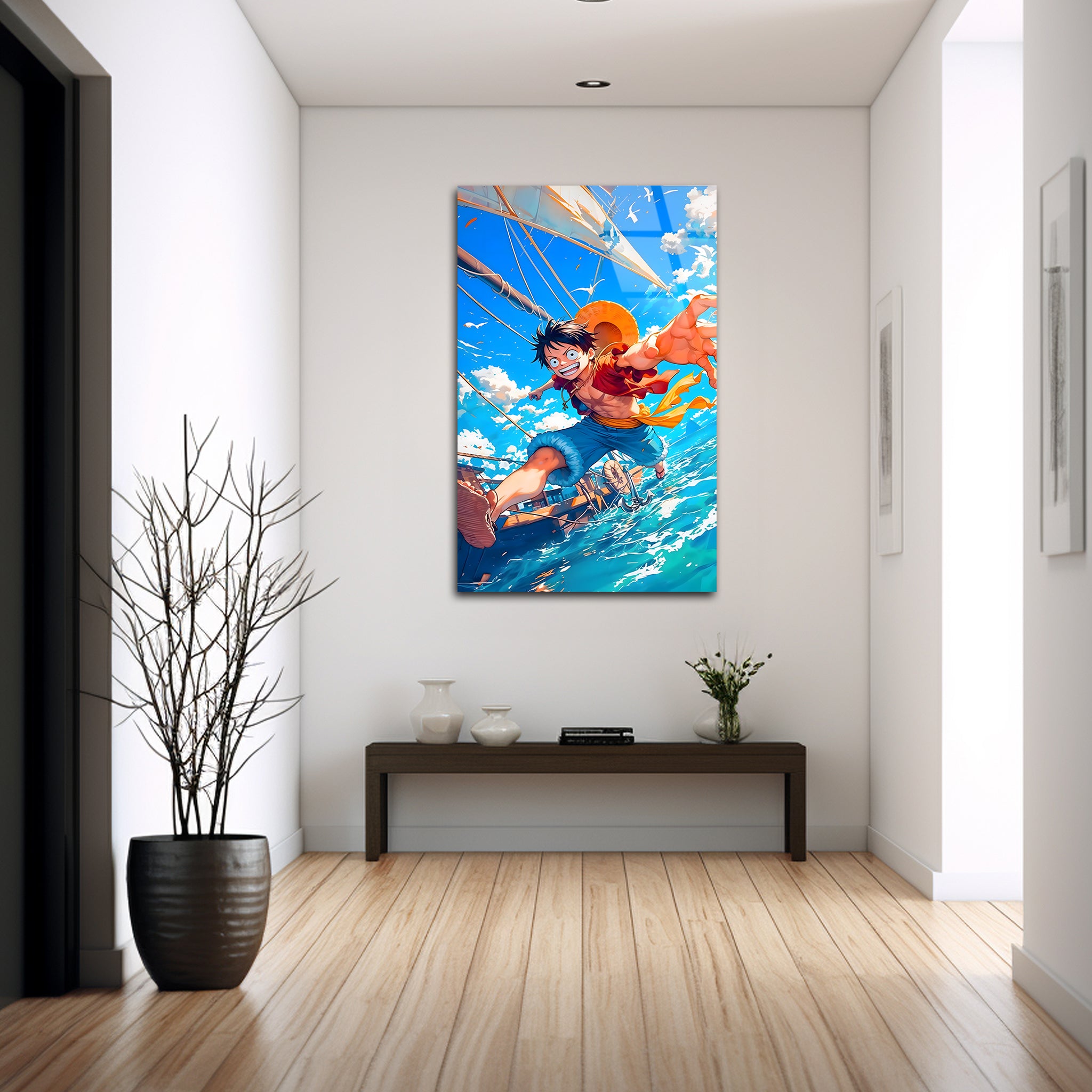 Luffy: The Boundless Dreamer| Premium HD Metal Wall Art